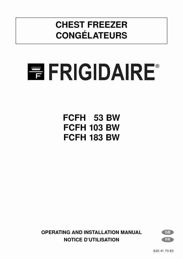 Frigidaire Freezer FCFH 103 BW-page_pdf